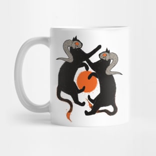 Kitty Demon Twins Mug